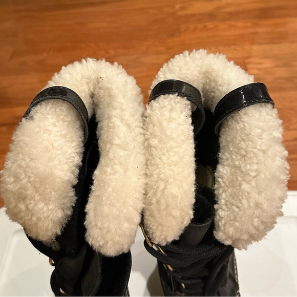 Sorel Joan Of Arctic Tall Boots Black Waterproof NL2392-010 Women's Size 8 US - Picture 3 of 16